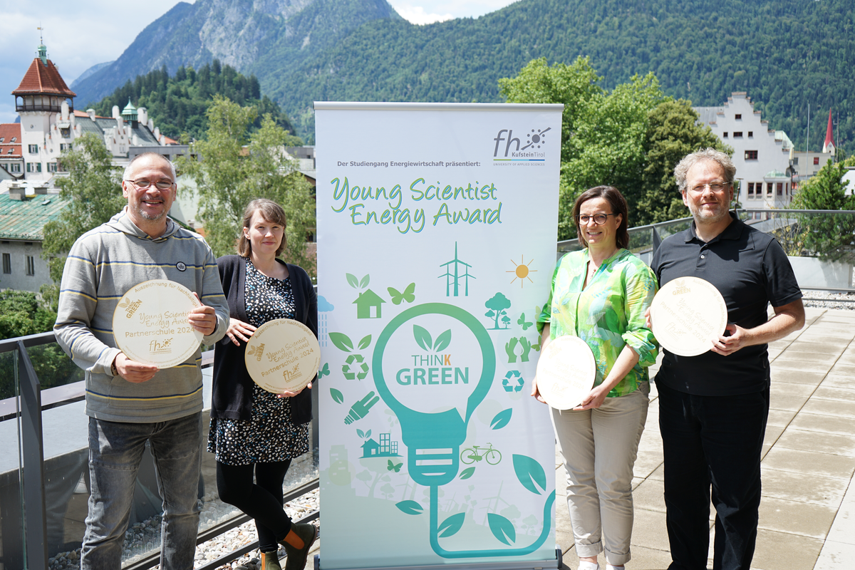 Juror:innen des Young Scientist Energy Award 2024 | © FH Kufstein Tirol