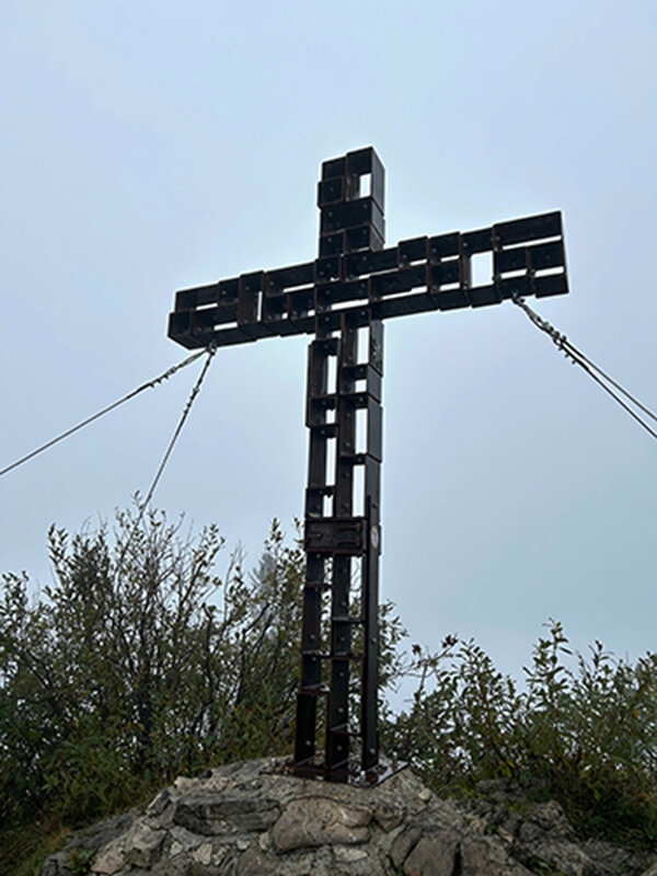 Nachaufnahme Gipfelkreuz | © FH Kufstein Tirol