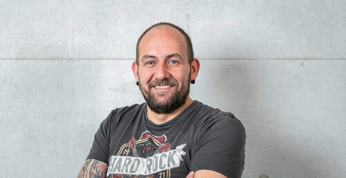 Sascha Simon - Koordinator Planning & Organization, Inklusionsbeauftragter | © FH Kufstein Tirol Sascha Simon, Koordinator Planning & Organization, Inklusionsbeauftragter | © FH Kufstein Tirol